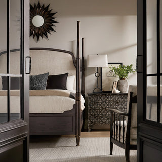 Americana Upholstered Poster Bed