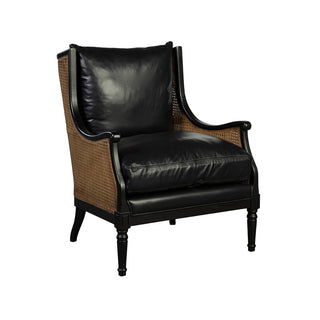 Black Wing Accent Chair