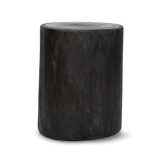 Dark Stump Accent Table