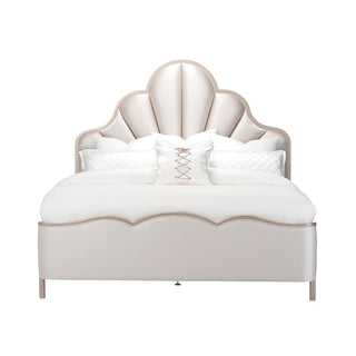 Malibu Scalloped Panel Bed