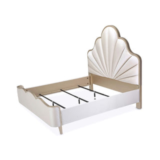 Malibu Scalloped Panel Bed