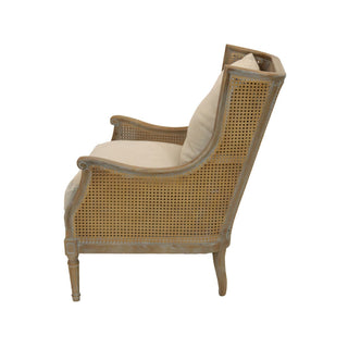 Oak Wing Accent Chair