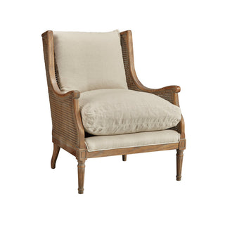 Oak Wing Accent Chair