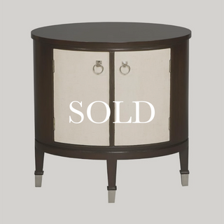 SOLD - Maclaine Oval End Table