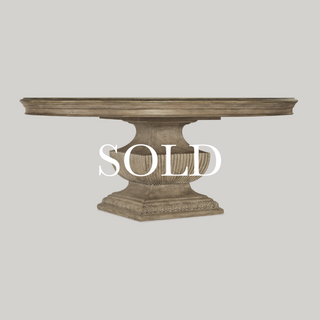 SOLD - Round Urn Dining Table