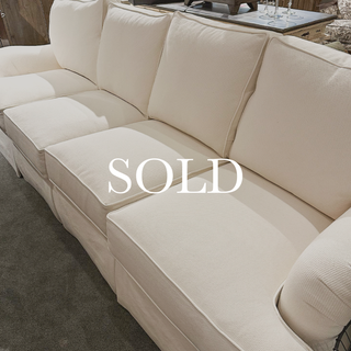 SOLD - White Sofa